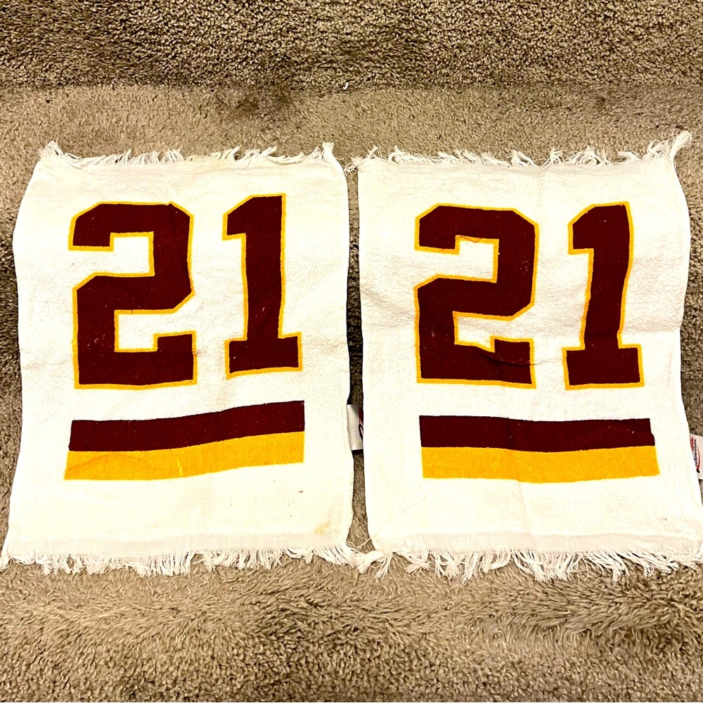 Washington Redskins NFL #21 Sean Taylor Set of 2 Towels